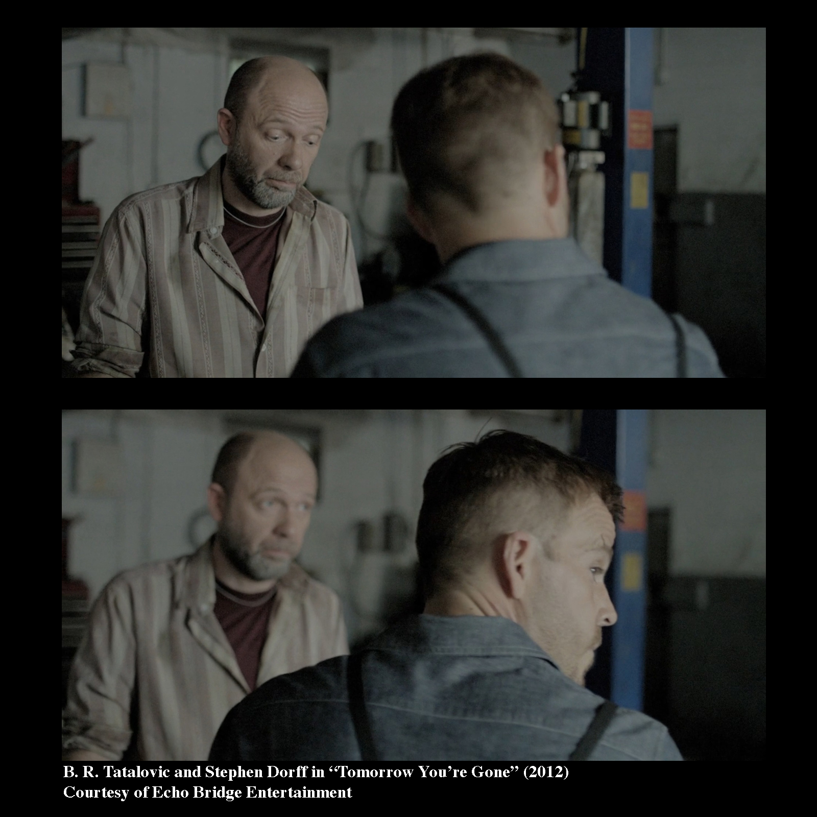 B. R. Tatalovic and Stephen Dorff (still frames from 