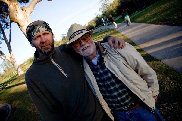 B. R. Tatalovic and writer Dennis Goldberg (2008)