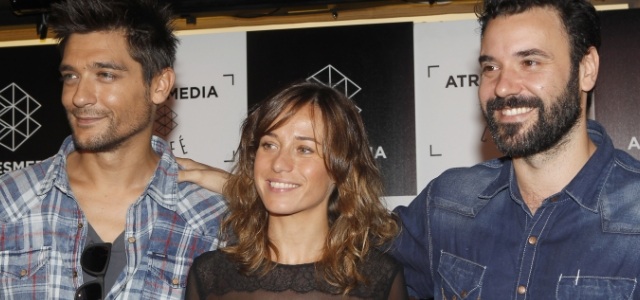 Marta Etura, Miquel Fernández and Diego Martín