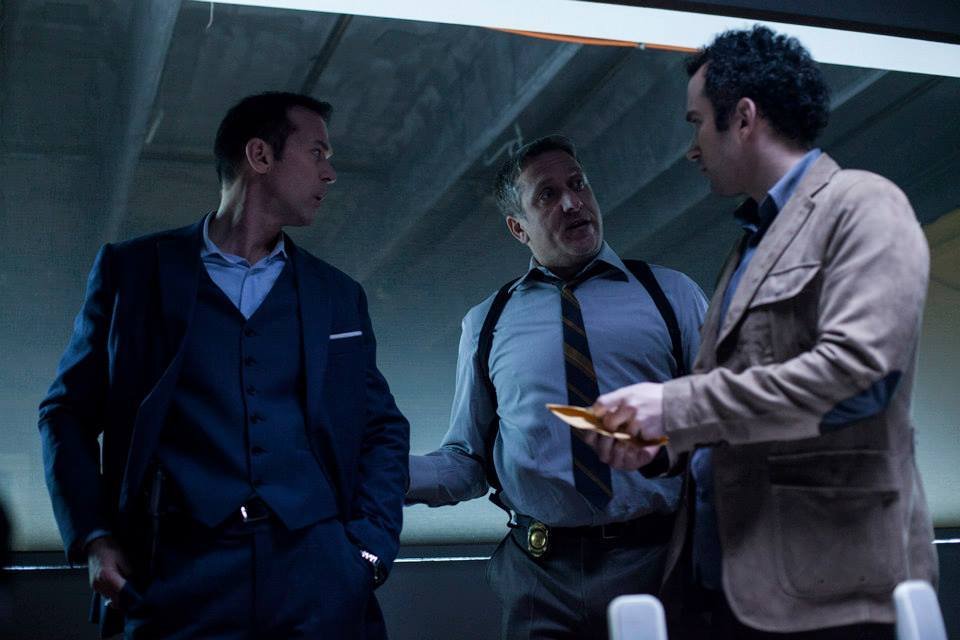 Still of Marko Cindric, Roni Lepej, Oscar Hernández and Claudiu Raymond in Dead End: At the End We Die (2015)