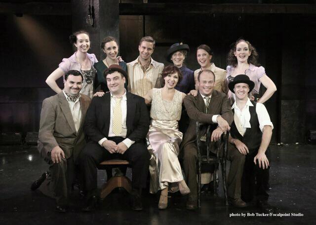 Cast photo of Cape Rep Theatre's production of Mack & Mabel.