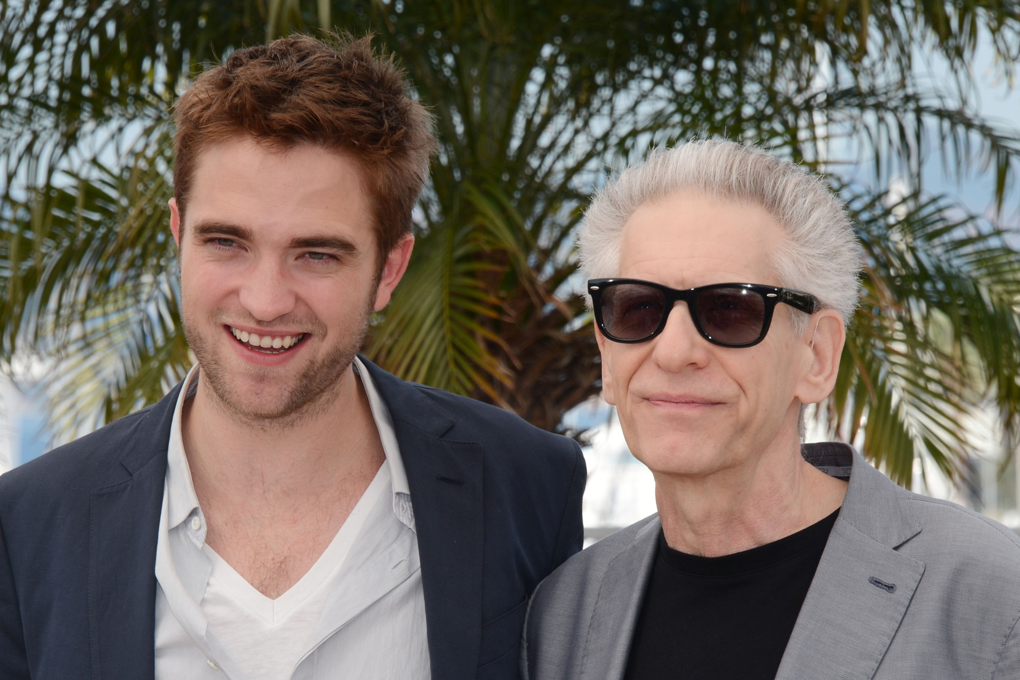 David Cronenberg and Robert Pattinson at event of Kosmopolis (2012)