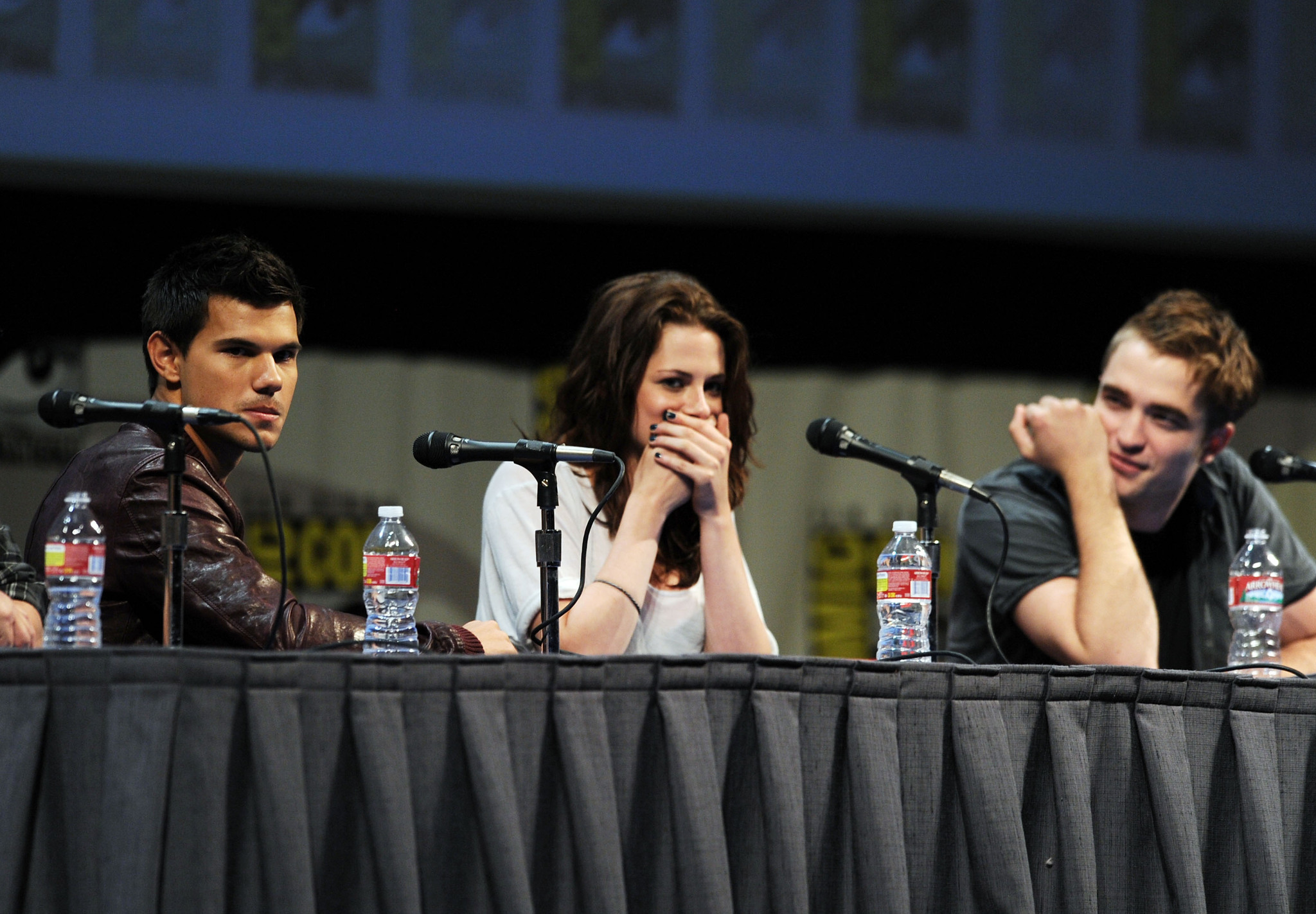 Kristen Stewart, Taylor Lautner and Robert Pattinson