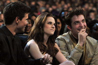 Kristen Stewart, Taylor Lautner and Robert Pattinson