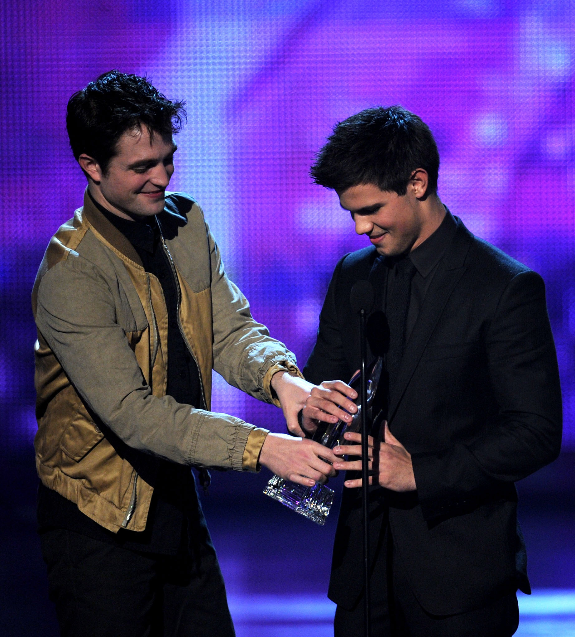 Taylor Lautner and Robert Pattinson