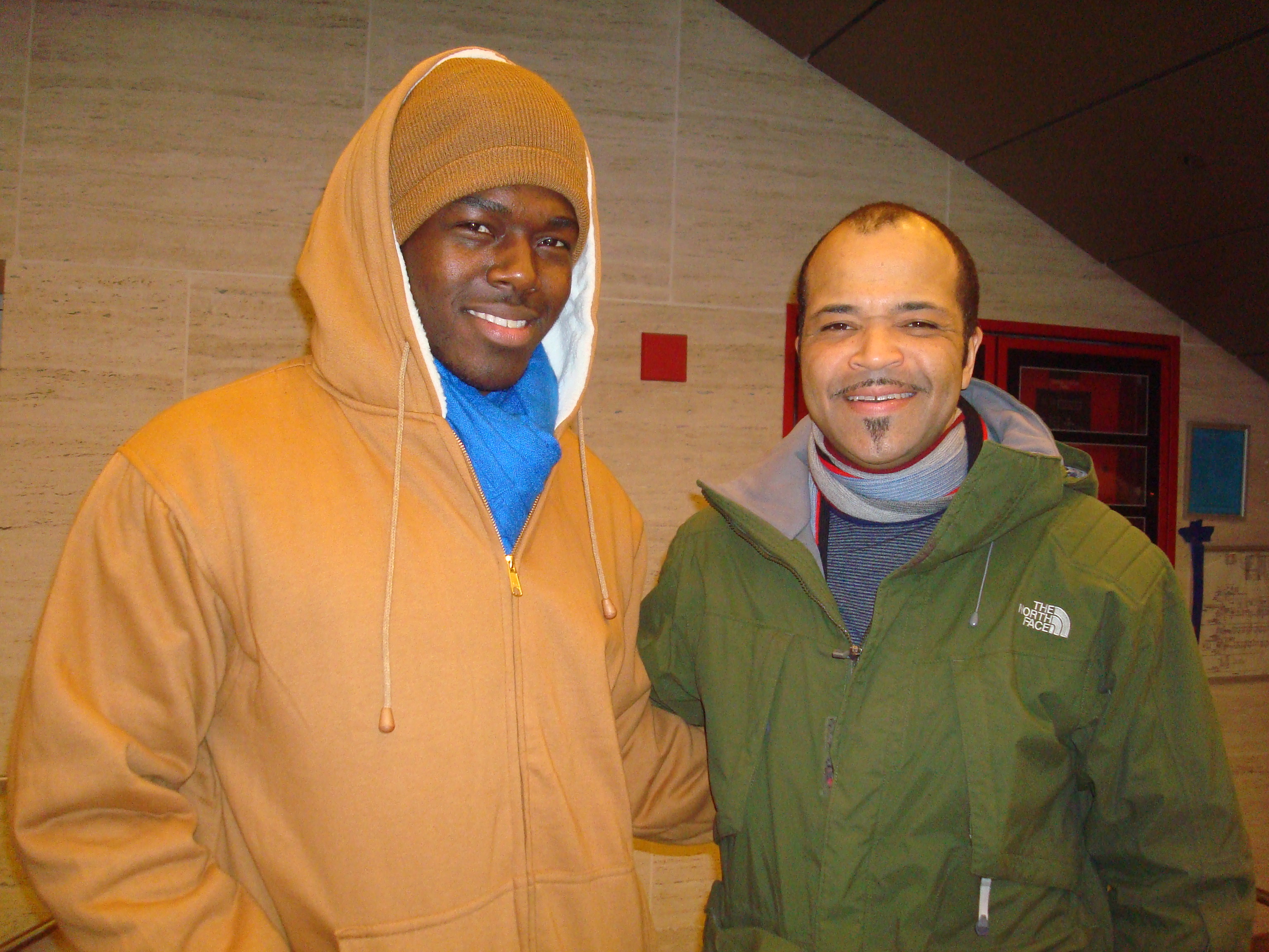 LeRoy Mobley, Jeffrey Wright at A Free Man of Color