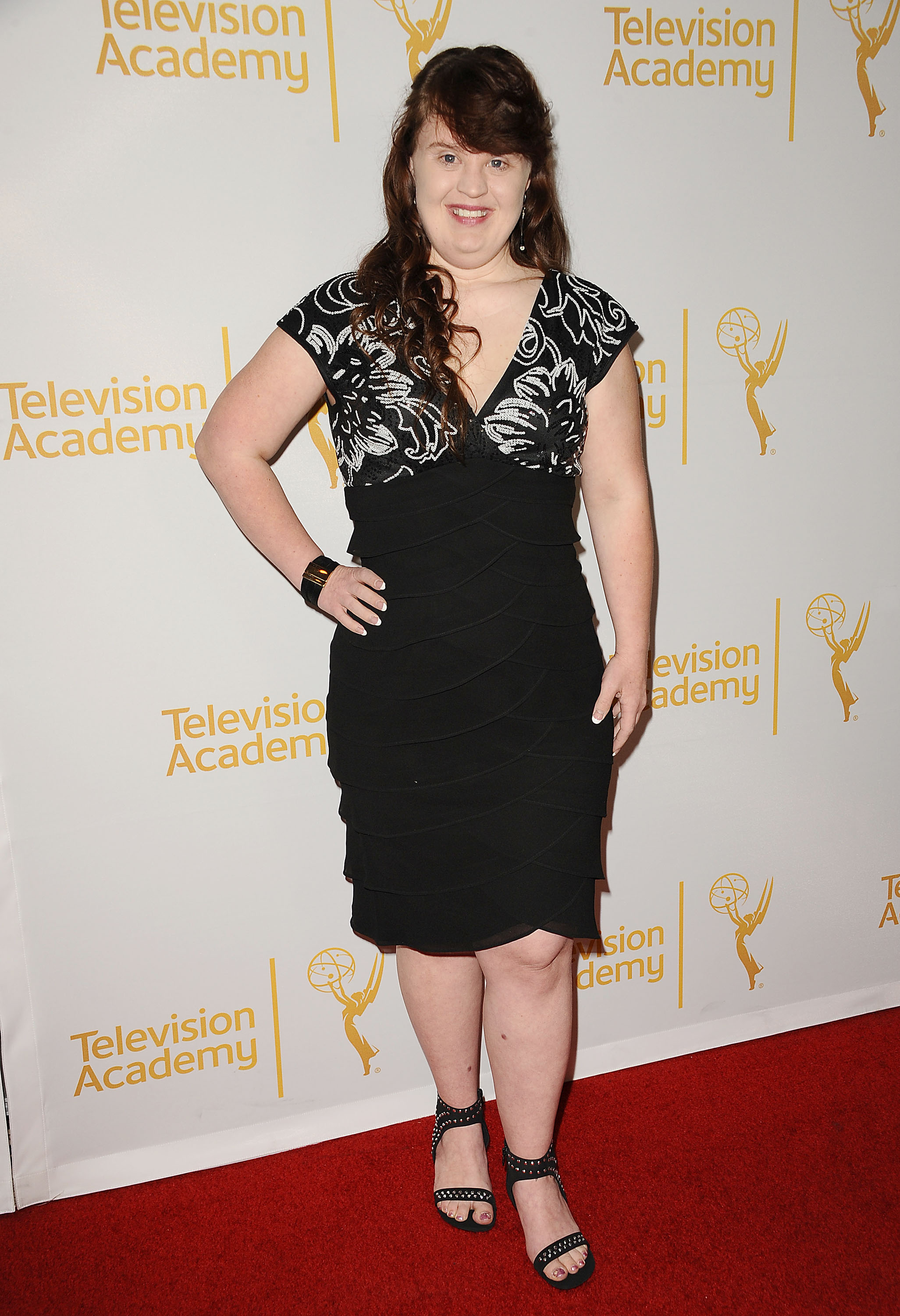 WEST HOLLYWOOD, CA - AUGUST 22: Actress Jamie Brewer attends the Television Academy Producers Peer Group nominee reception for the 66th Emmy Awards at The London West Hollywood on August 22, 2014 in West Hollywood, California.