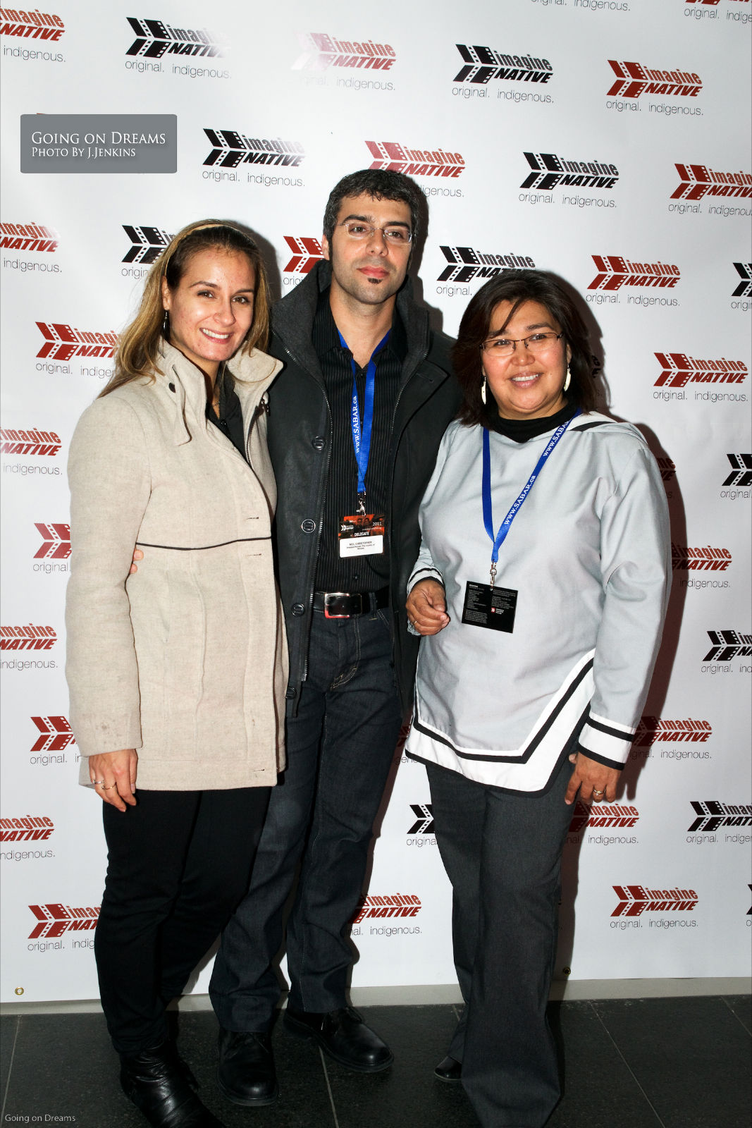 At the TIFF Lightbox in Toronto, ON, during the premiere of Amaqqut Nunaat: The Country of Wolves. (October 2011)