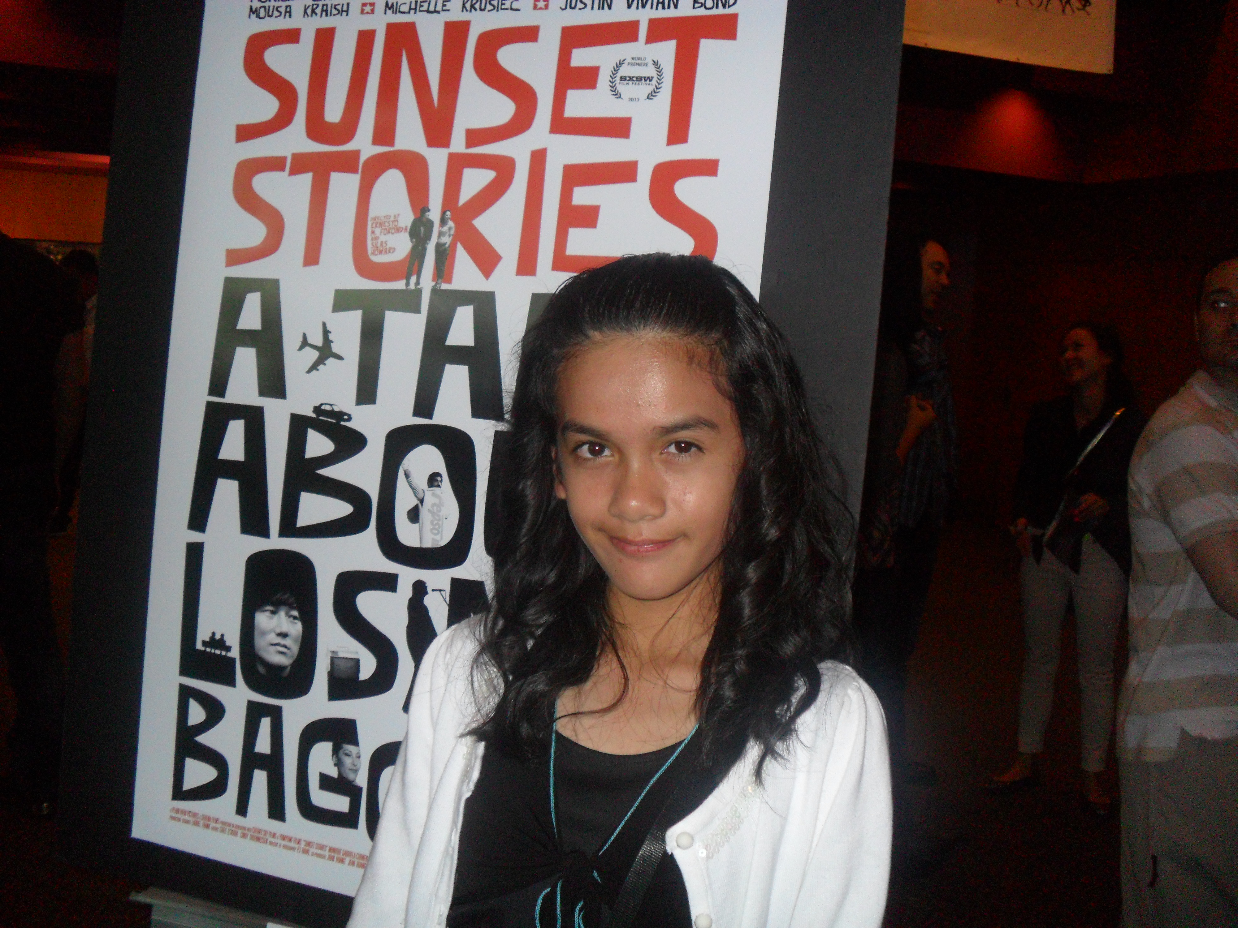 Emily at Sunset Stories LA Premiere.