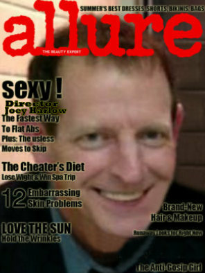 Joey Harlow makes cover of Allure Magazine