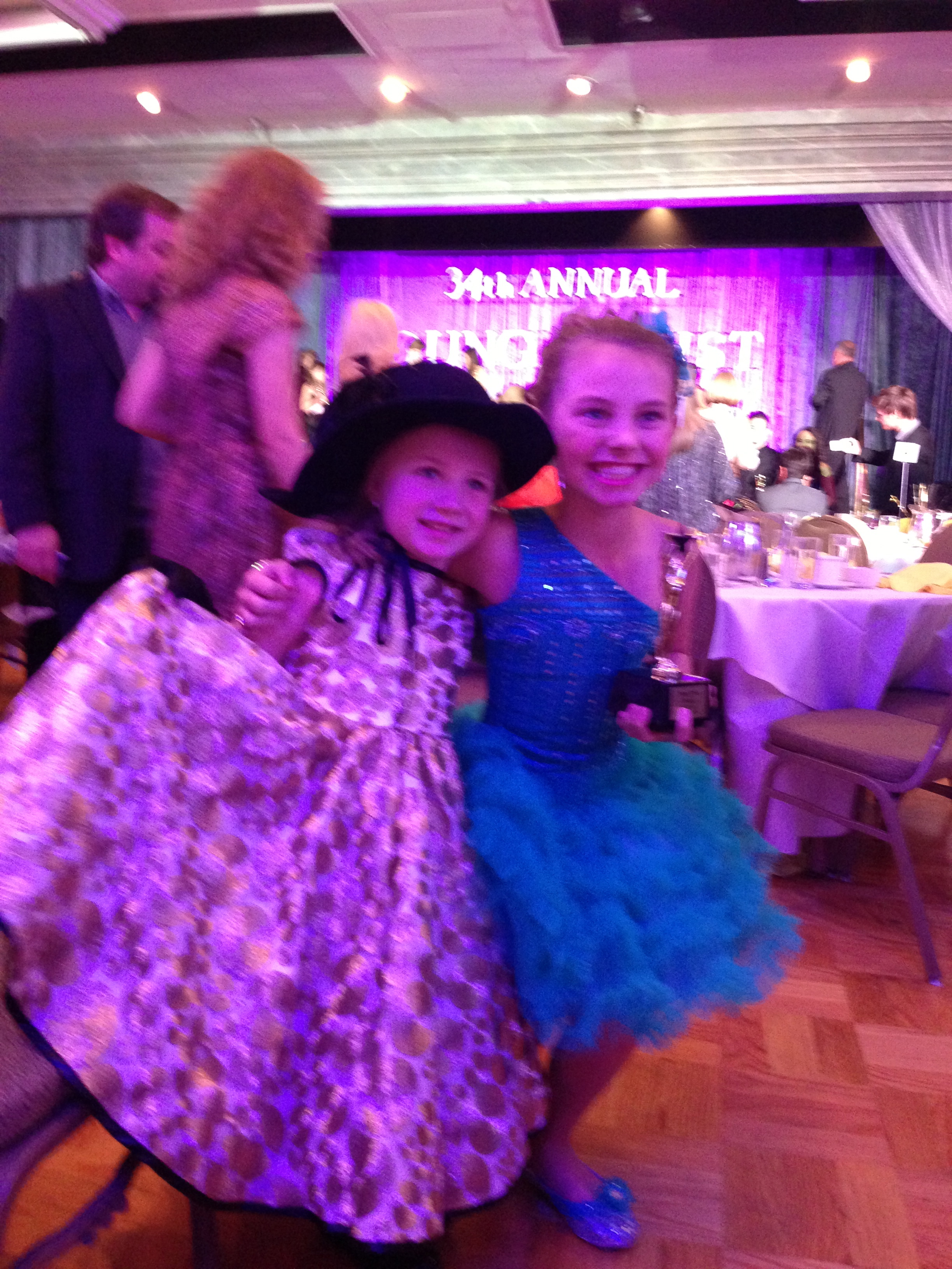 RJ and Caitlin Carmichael at 34th Annual Young Artists Awards