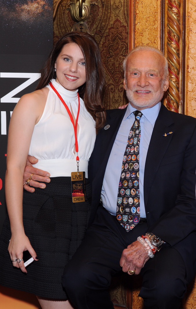 Backstage at the Buzz Aldrin Event Sydney 2015