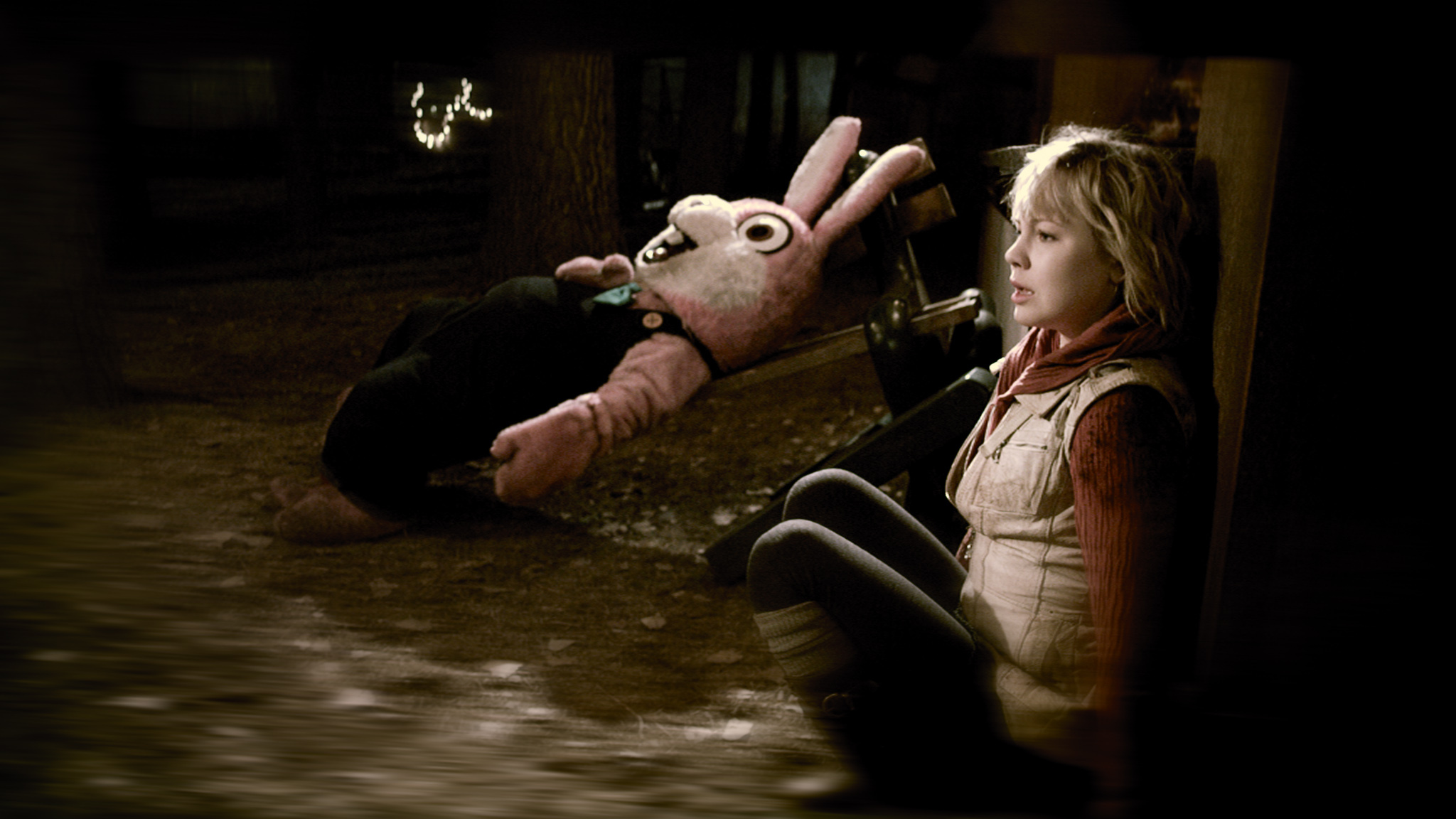 Still of Adelaide Clemens and Jordan Clark in Silent Hill: Revelation 3D (2012)