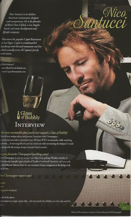 Glass of Bubbly Magazine Feature