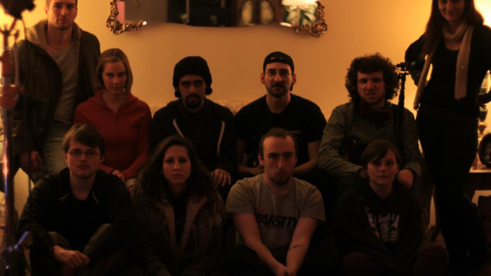 Cast and crew of Road Dove. Directed by Kate Howley