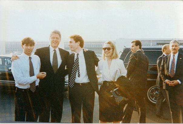 Way back in the Day,, working on the Clinton campaign Washington DC 1992