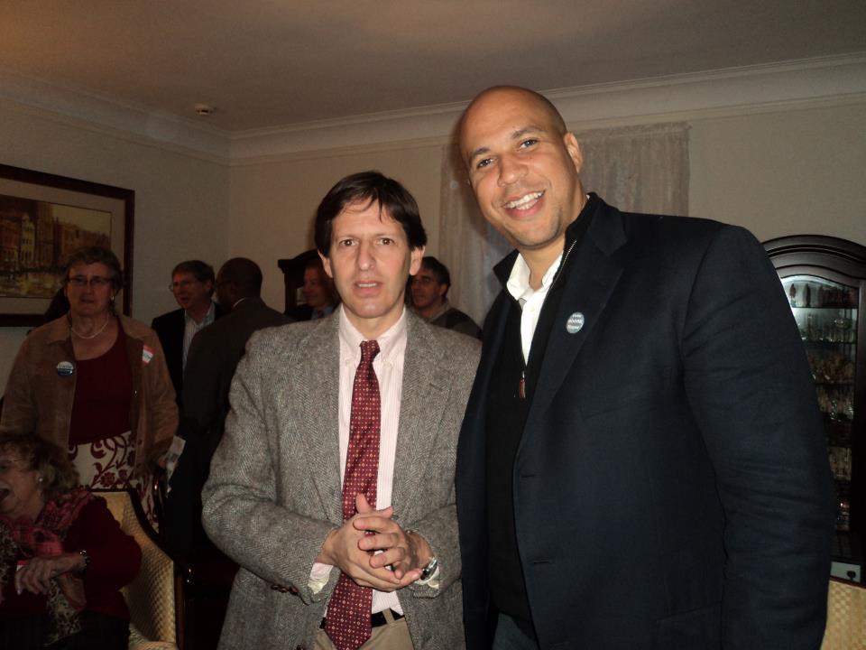 After my NJinSIDER interview with Newark, NJ mayor Corey Booker