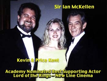 Kevin & Price Kent and Sir Ian McKellen