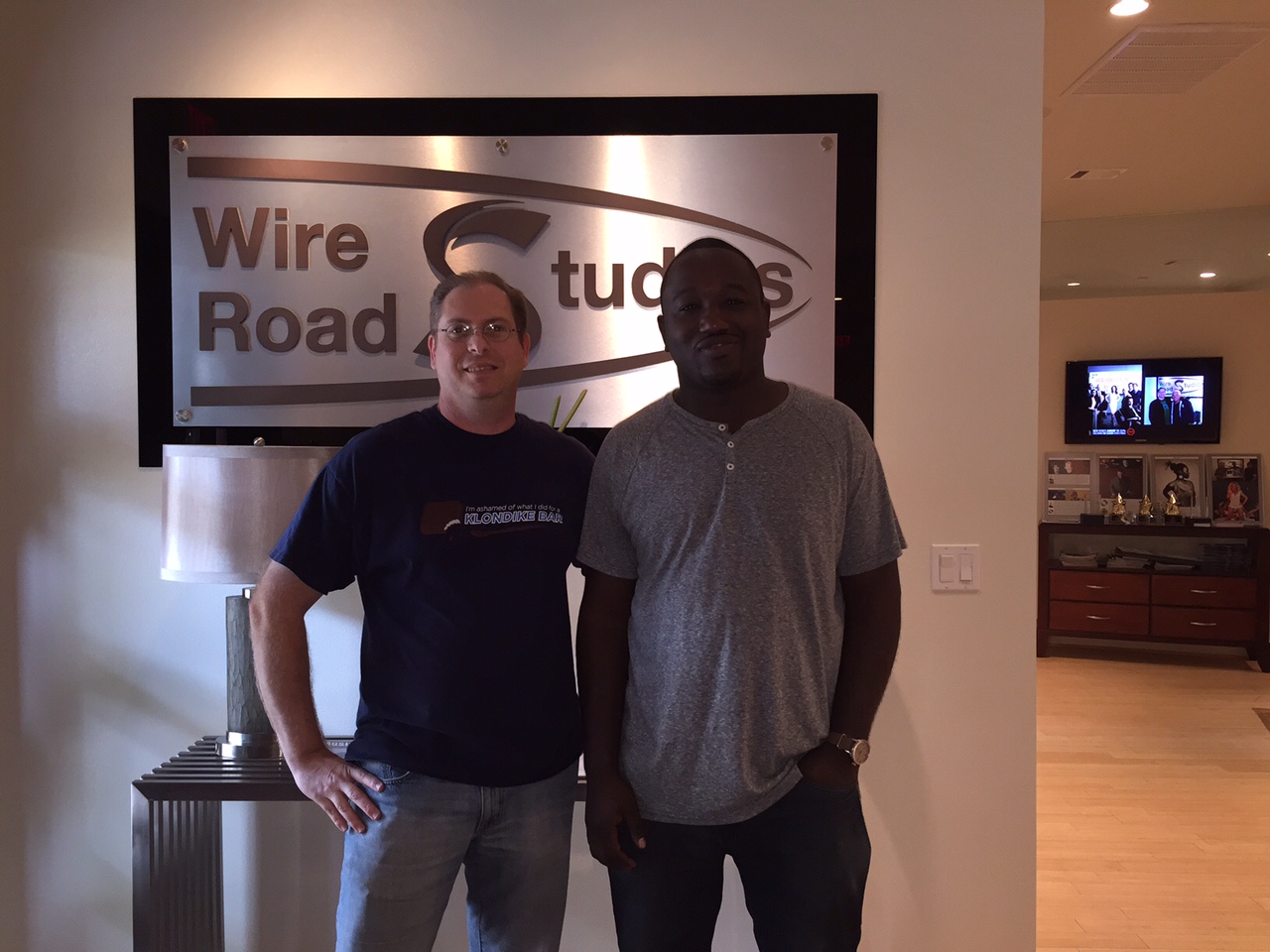 Do a little ADR with Hannibal Buress for the Feature Film Daddy's Home!