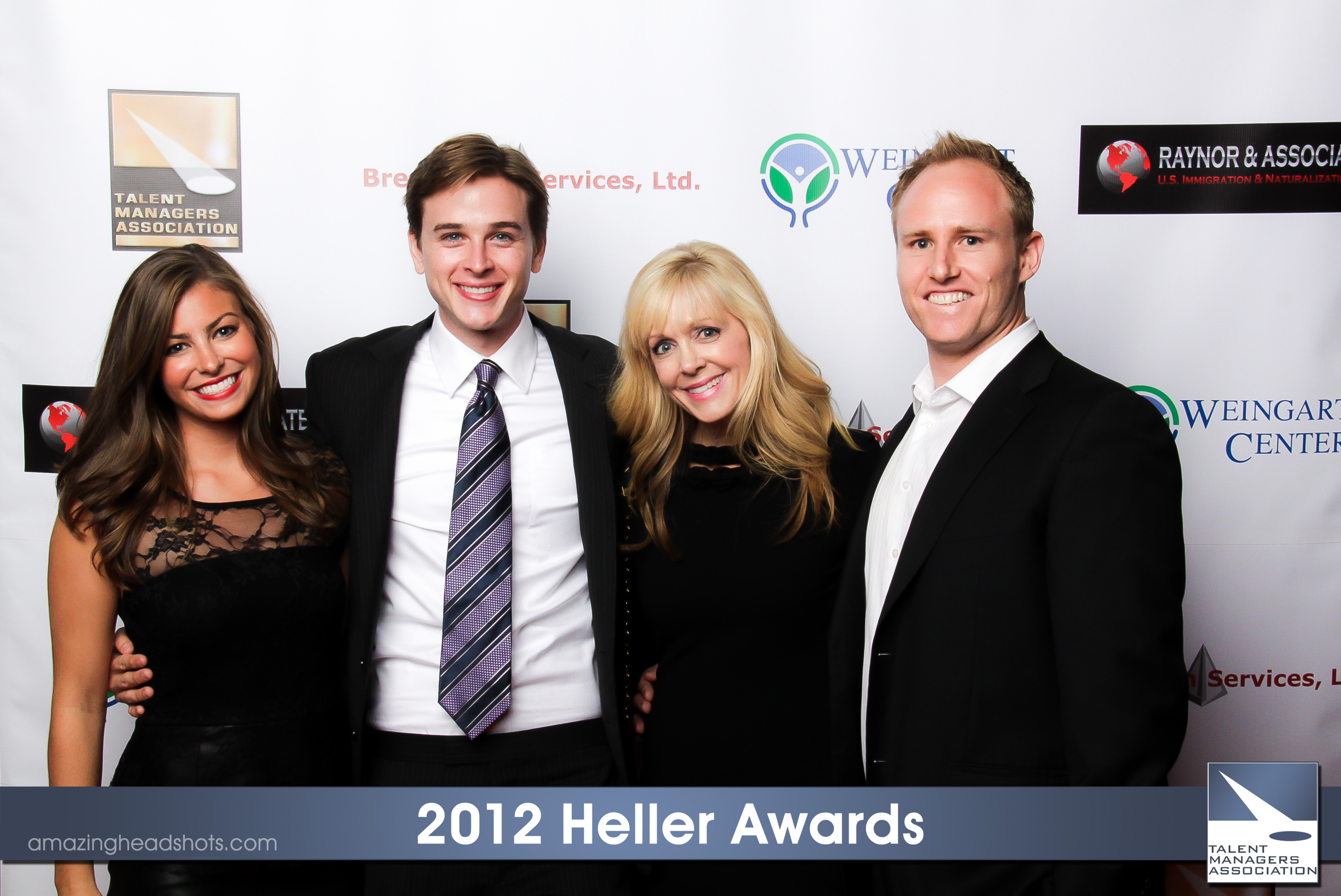 Lang Maddox, Grant Harling, Daryn Simons at the 2012 Heller Awards