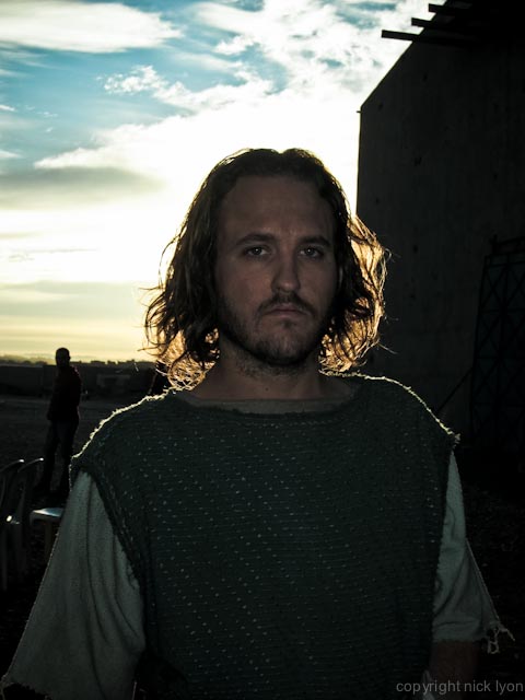 As Tymek in Hercules Reborn (2014) Atlas Film Studios, Morocco.