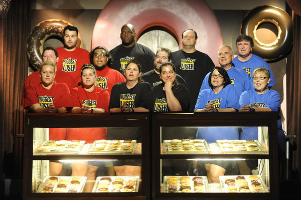 Still of Antone Davis, John Forger, Jennifer Rumple, Sunny Sinclair, Patrick Ferrari, Courtney Rainville and Ramon Medeiros in The Biggest Loser (2004)