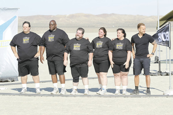 Still of Antone Davis, Jennifer Rumple, Sunny Sinclair and John Rhode in The Biggest Loser (2004)