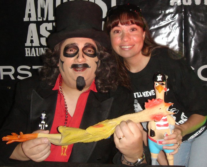 The legendary Svengoolie and Katina at a public appearance.