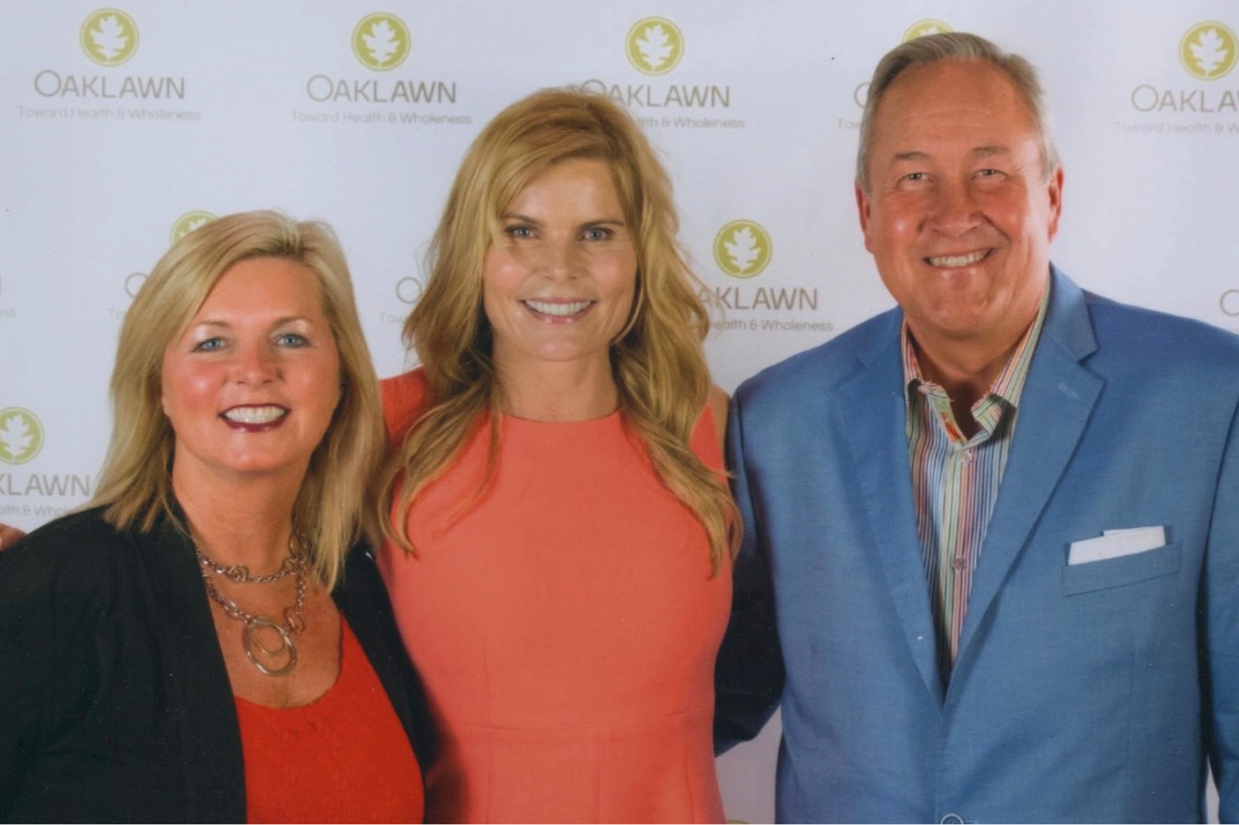 Enjoying an evening with Dena and Mariel Hemingway at Oaklawn's Annual Spring Spectacular event at The Lerner.