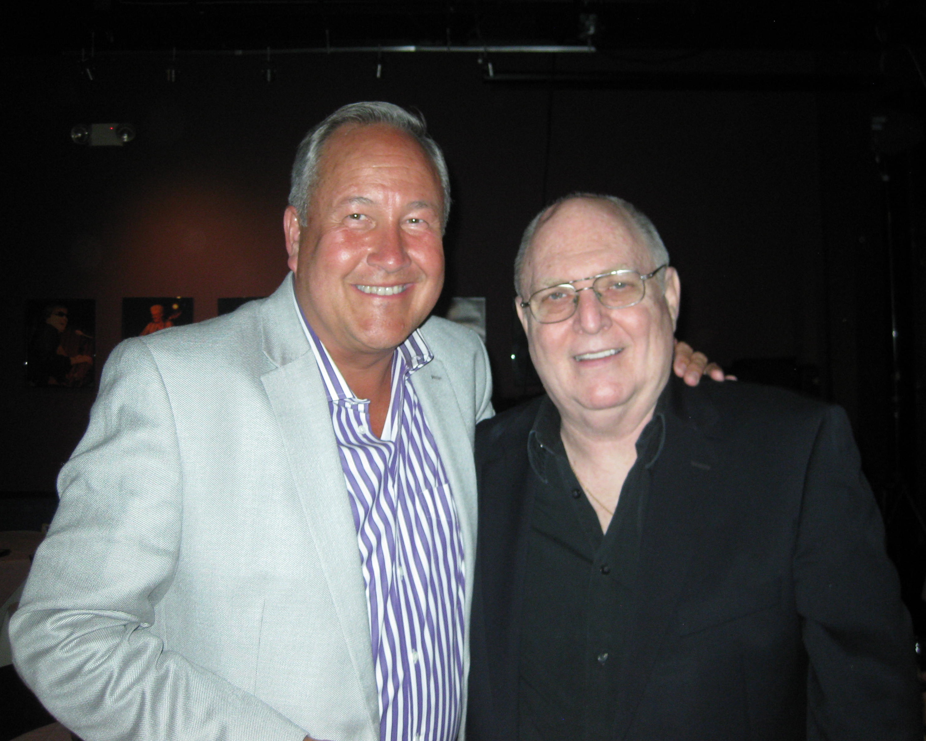 Mike Wargo with Billy Vera at Catalina's Jazz Club in Hollywood (June 2013).