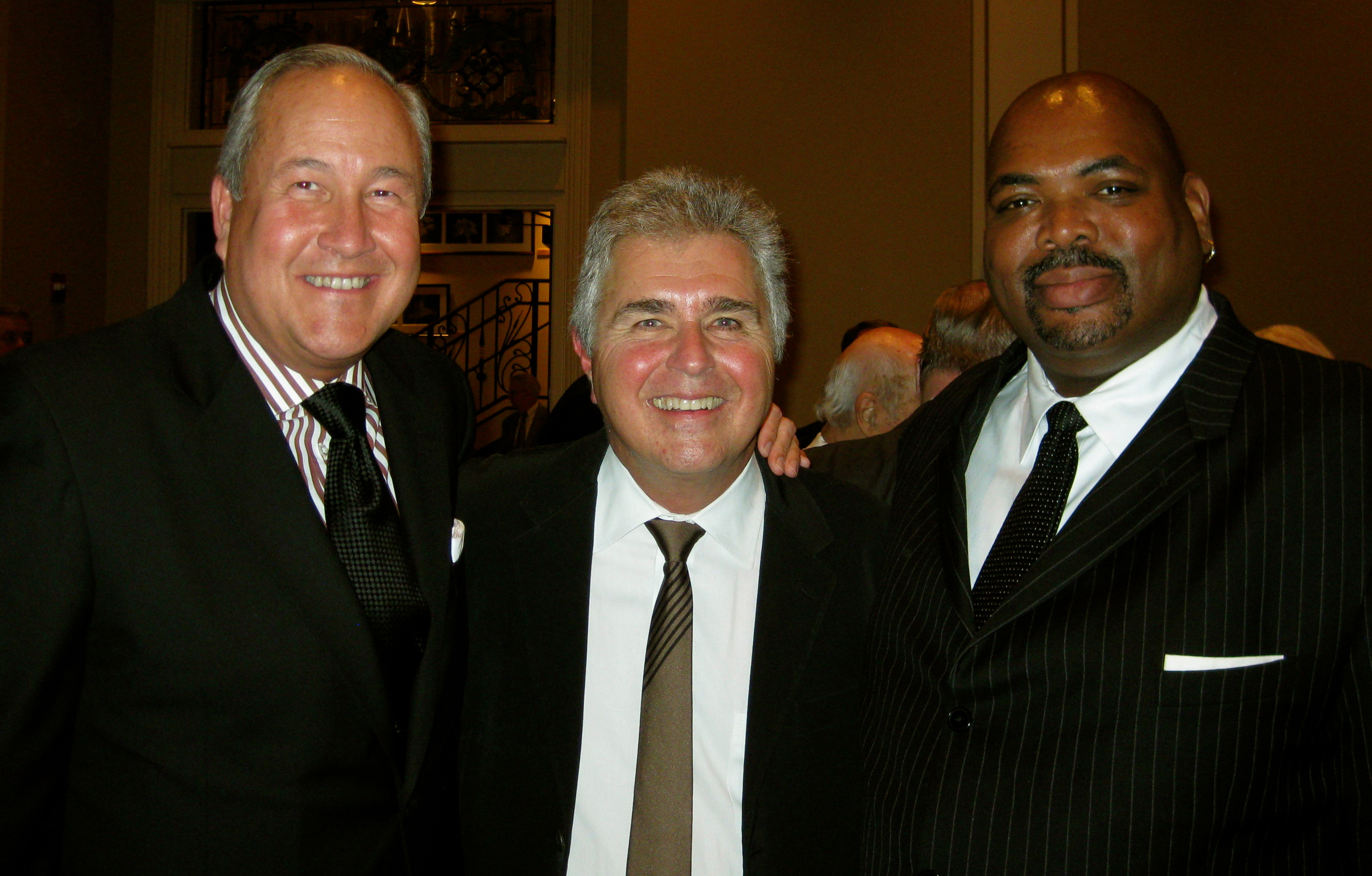 Mike Wargo with Steve Tyrell and Andrew 