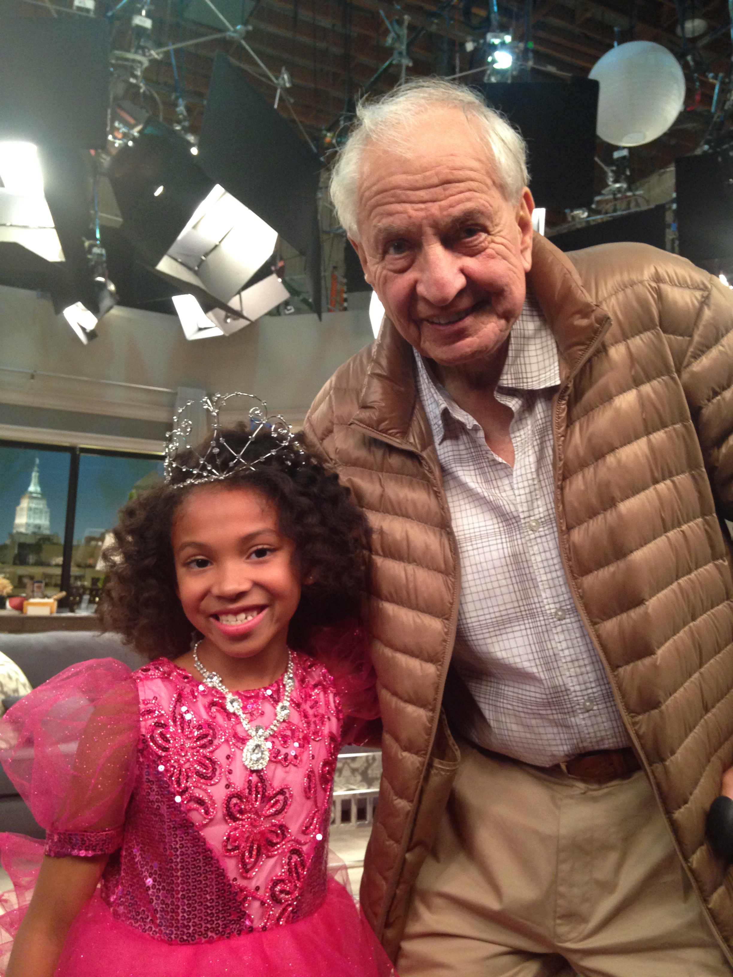 Jasmyn and Garry Marshall