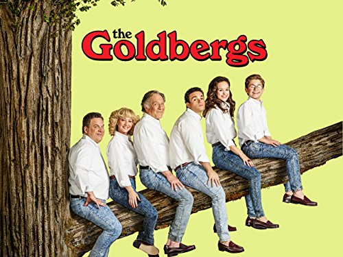 Still of George Segal, Jeff Garlin, Wendi McLendon-Covey, Troy Gentile, Hayley Orrantia and Sean Giambrone in The Goldbergs (2013)