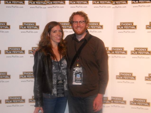 The 2010 Phoenix Film Festival. NONAMES director Kathy Lindboe and THE SCENESTERS director TODD BERGER.