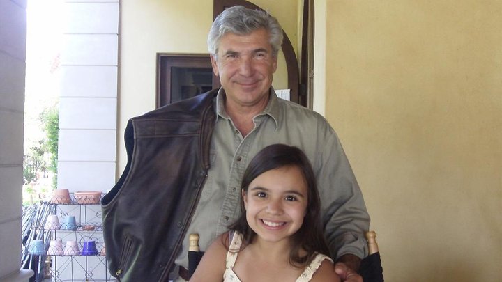 Her Dad for the movie The Hunt.