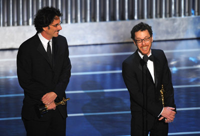 Ethan Coen and Joel Coen at event of The 80th Annual Academy Awards (2008)