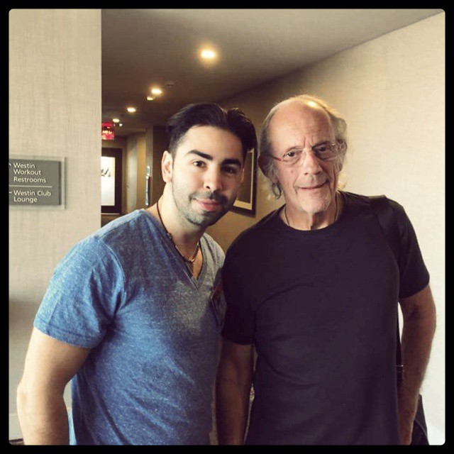 Rustam Vakilov and Christopher Lloyd