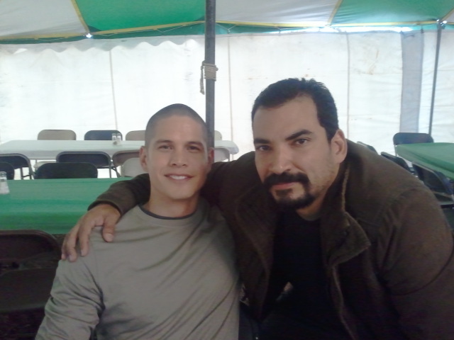 Actor JD Pardo and Actor Osvaldo Fernandez in the film Snitch