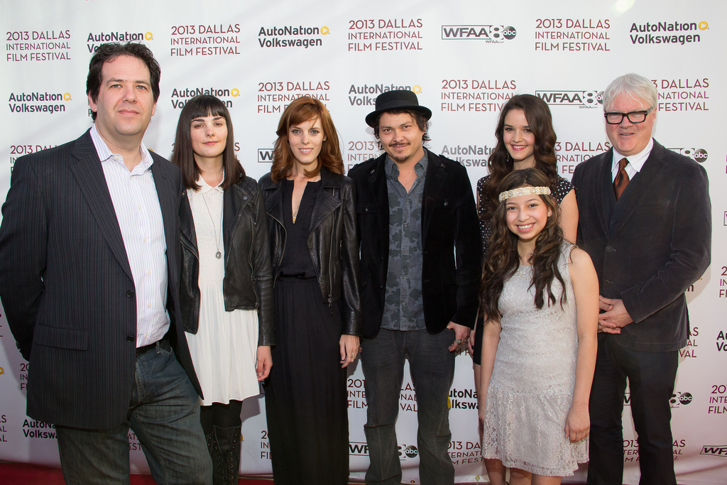 Chasing Shakespeare premier at Dallas International Film Festival 2013 with Adriana Mather, James Bird, Norry Niven, Chelsea Ricketts, Eric Kaye