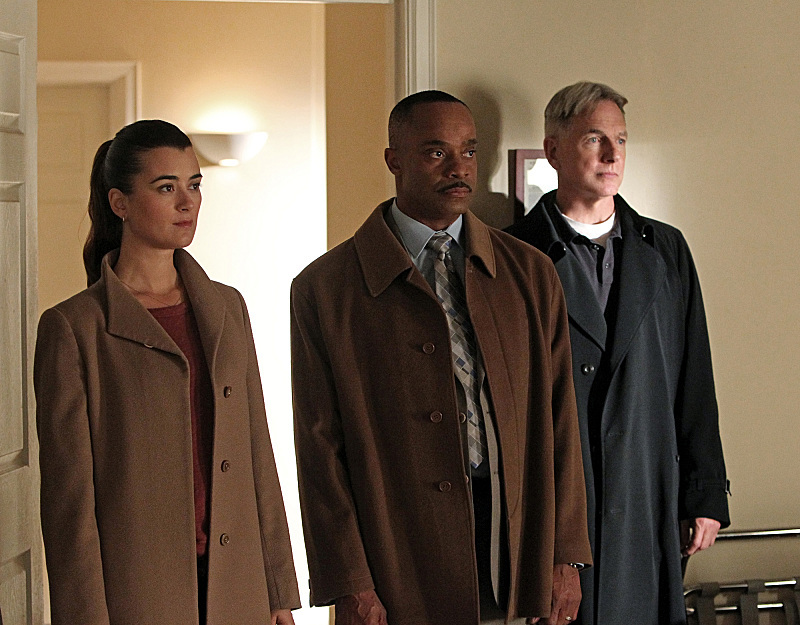 Still of Mark Harmon, Rocky Carroll and Cote de Pablo in NCIS: Naval Criminal Investigative Service (2003)