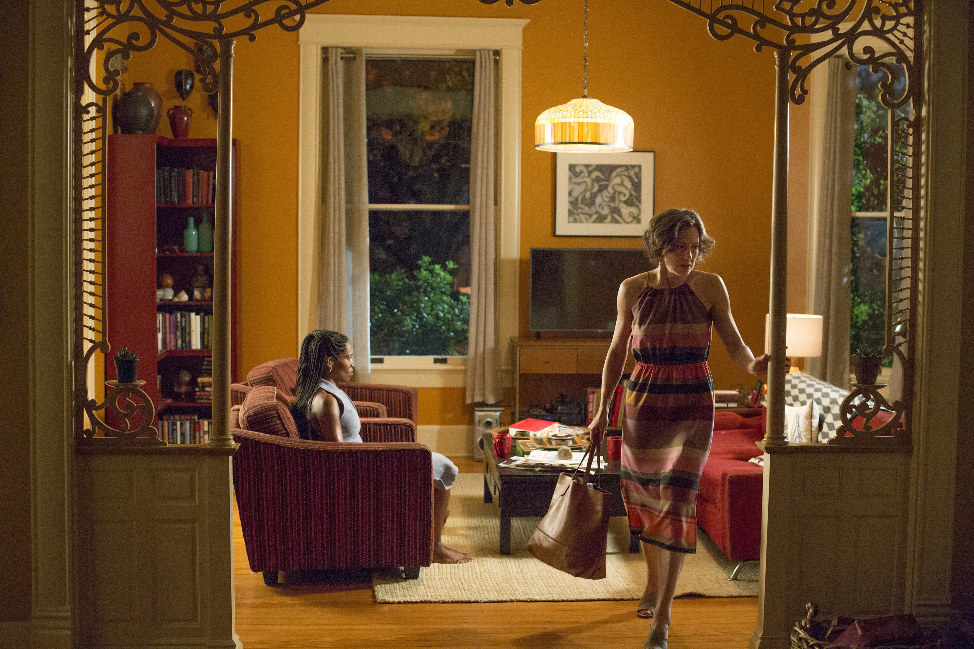 Still of Regina King and Carrie Coon in The Leftovers (2014)