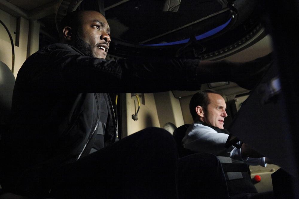 Still of Clark Gregg and B.J. Britt in Agents of S.H.I.E.L.D. (2013)