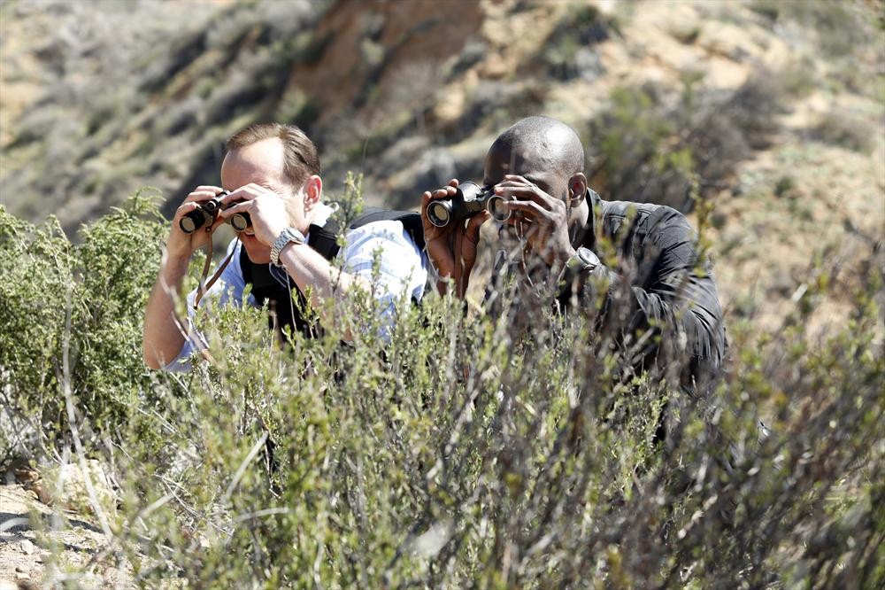 Still of Clark Gregg and B.J. Britt in Agents of S.H.I.E.L.D. (2013)