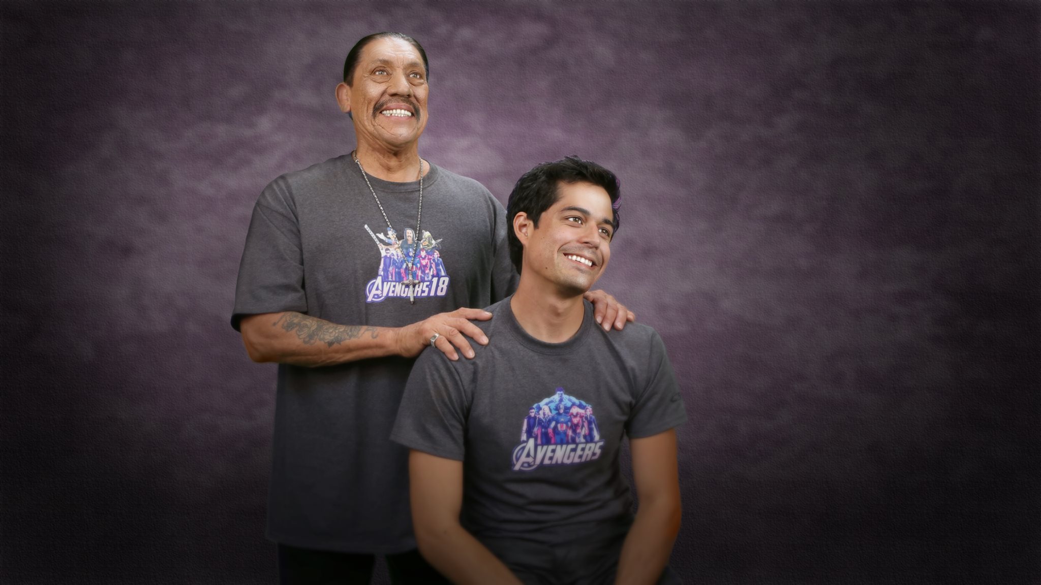 With Danny Trejo