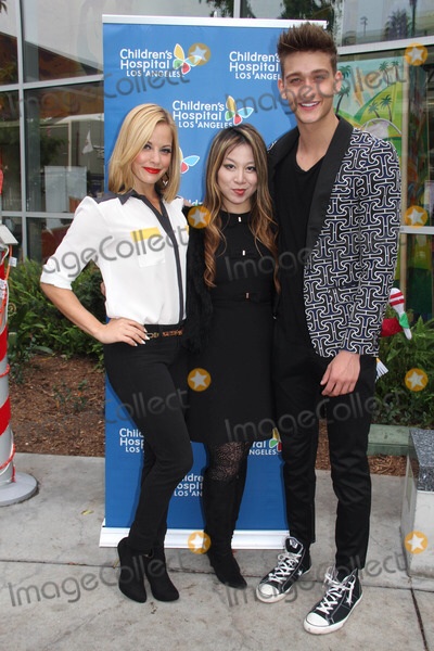 Amy Paffrath (left) Alice Aoki (middle) Cody Saintgnue (Right )attend 6th Annual Celebrity Blood Drive Benefiting Children's Hospital Los Angeles, Hollywood, CA 12/05/2014