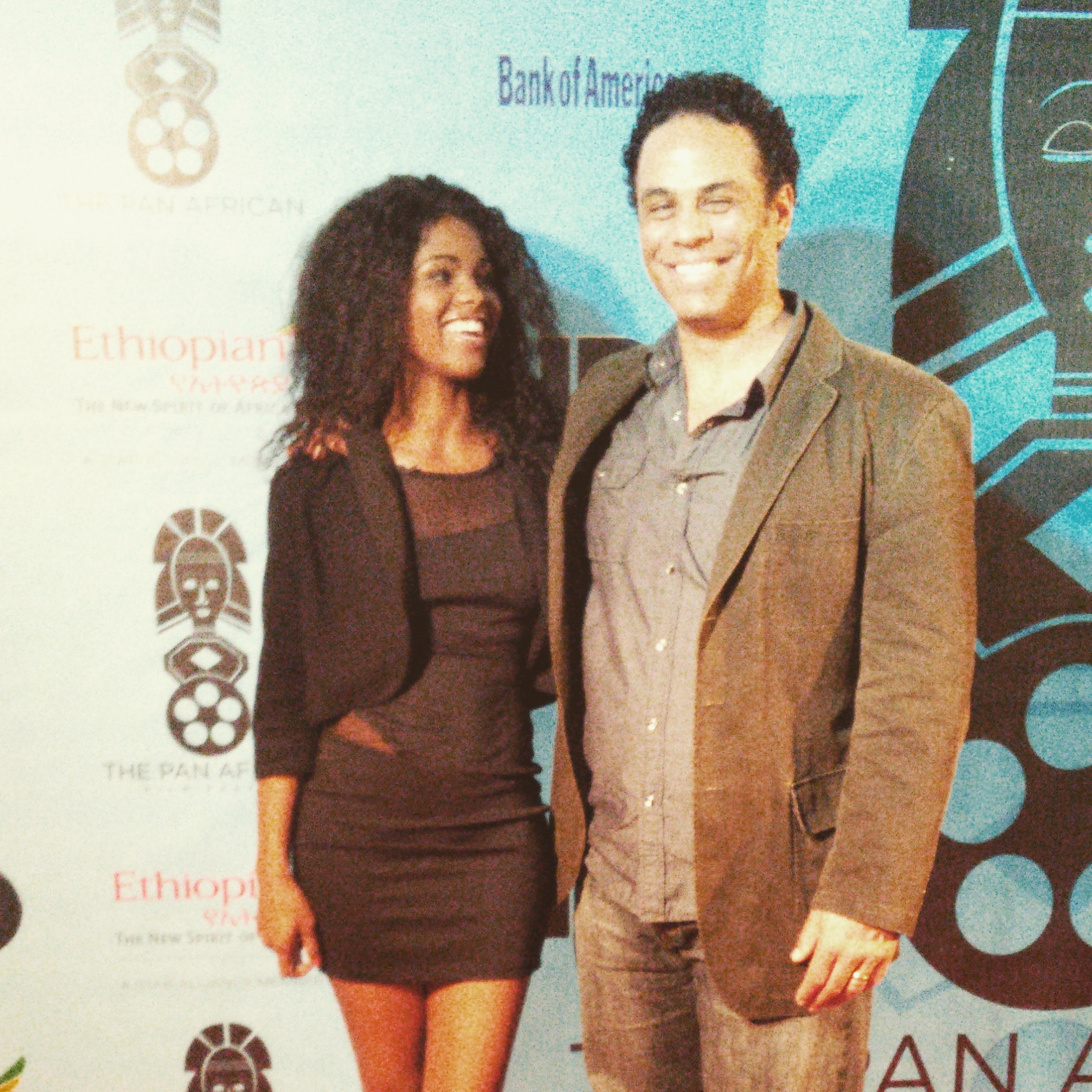 Alicia Monet Caldwell at Pan African Film Festival