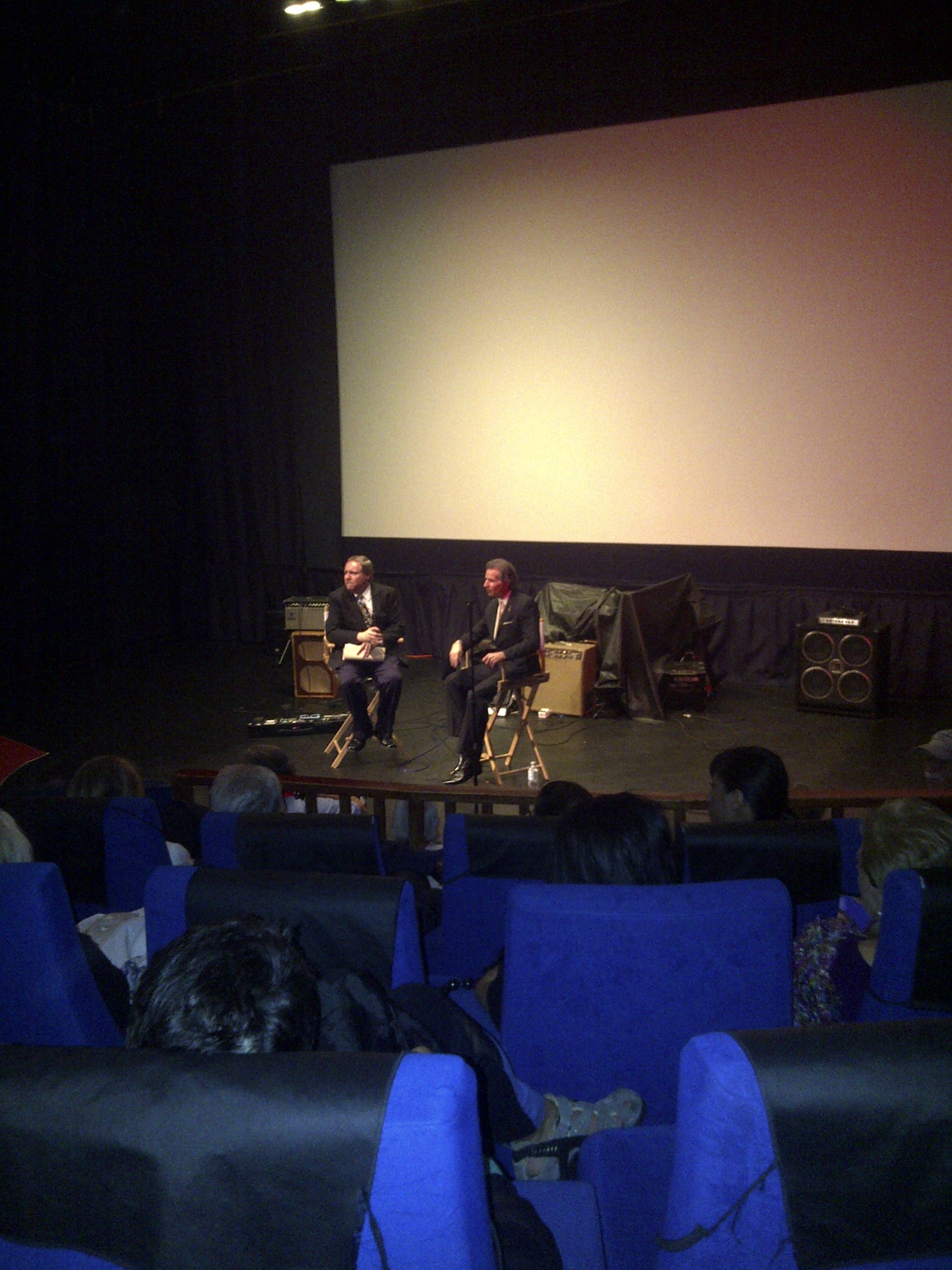 Richard Warren Rappaport interviewed by Prof. Rob Davis after the premiere of CONCERT at the Ft. Lauderdale International Film Festival, 2011.