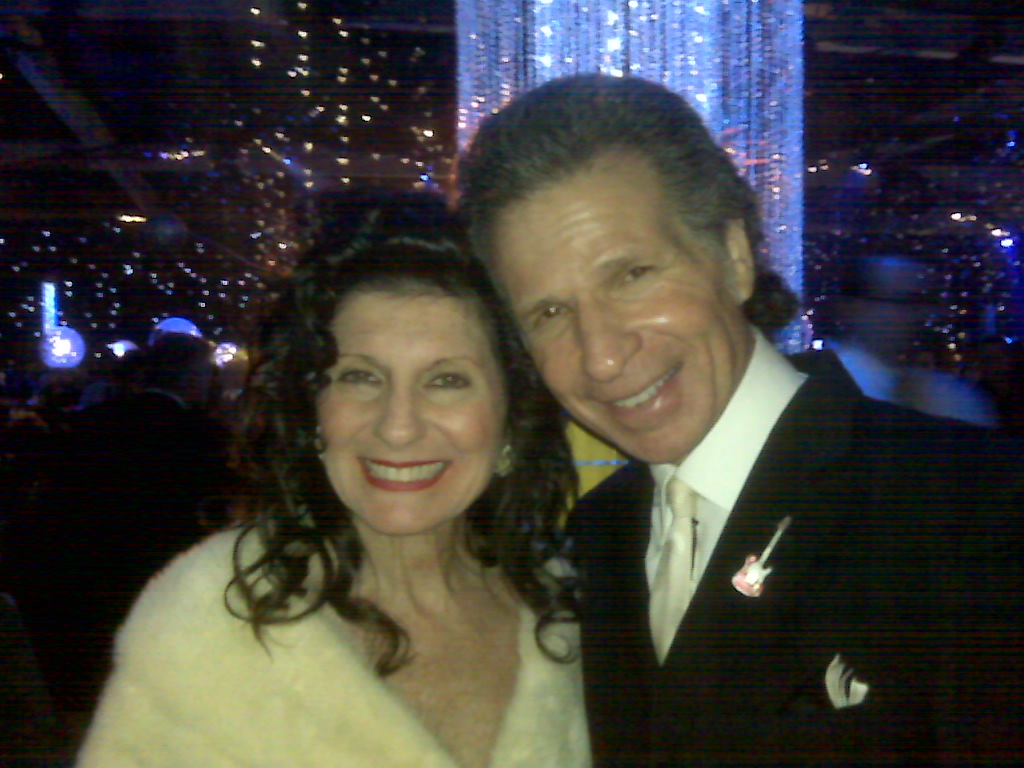 Richard Warren Rappaport and Hello Hollywood's Rene' Katz at the Governor's Ball during the 2011 Primetime Emmy Awards, Los Angeles