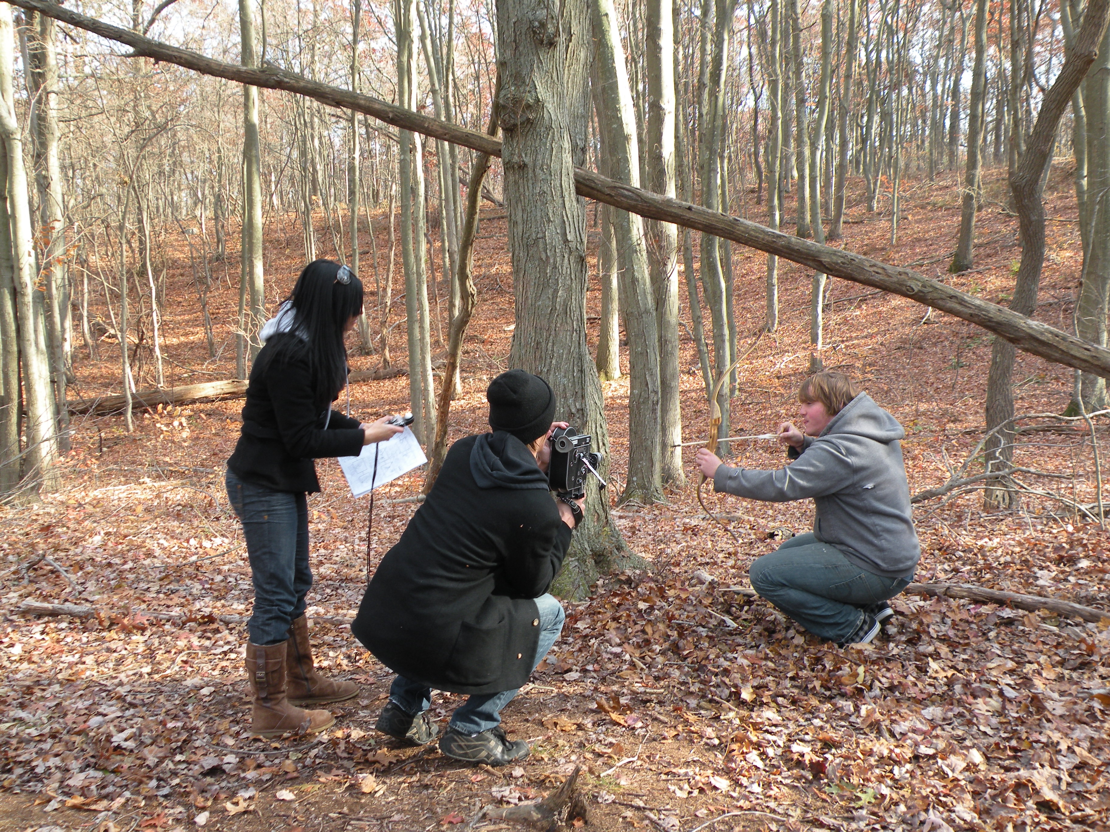 Andrea DelBene directing First, We Were Lost- 2010