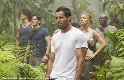 Still of Morris Chestnut, Nicholas Gonzalez, Johnny Messner, KaDee Strickland and Karl Yune in Anacondas: The Hunt for the Blood Orchid (2004)
